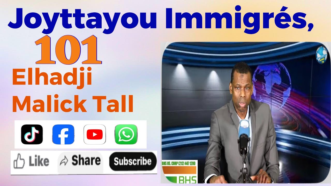 Jottayou Immigres Avec Elhadji Malick Tall EP  101
