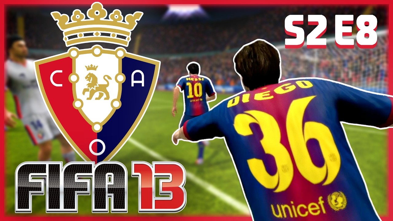 FIFA 13 | Retro Career Mode | BARCELONA AGAIN!? S2 E8
