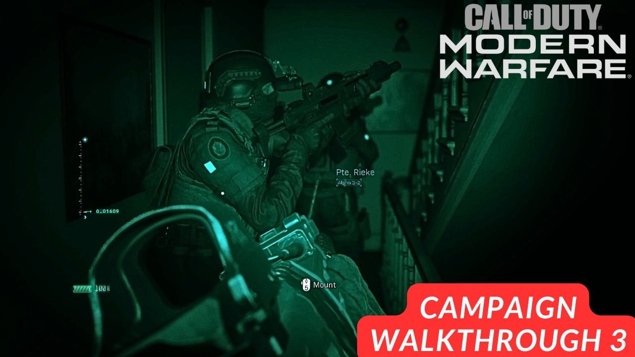 Modern Warfare 2019 Campaign Part 3: Clean House + Hunting Party