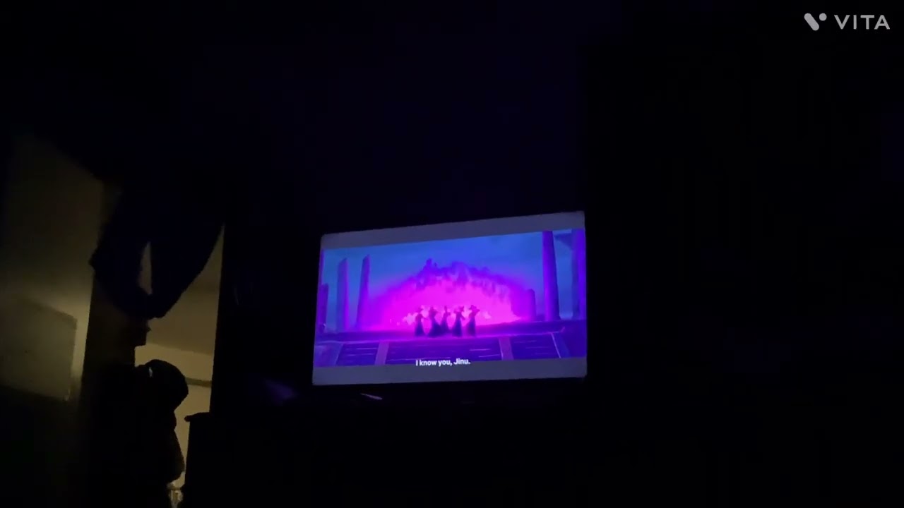 Me and Tina watching K-pop demon hunters 🤺