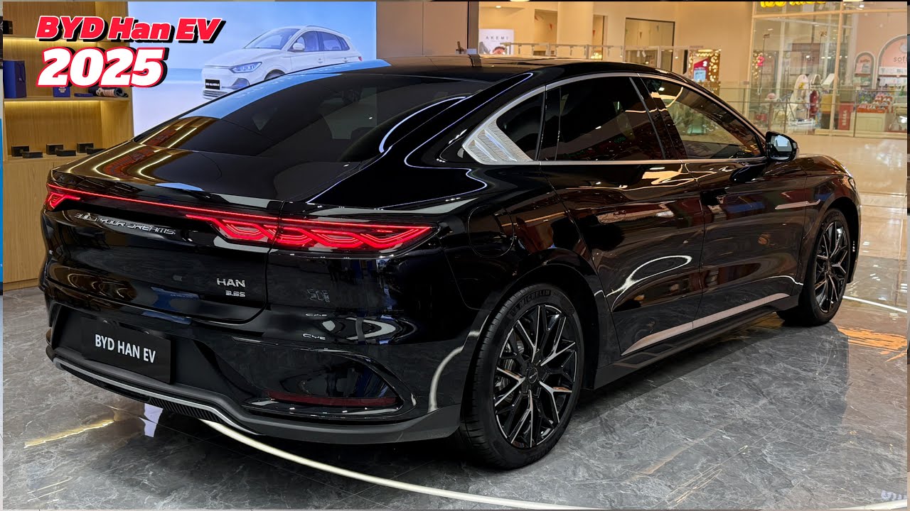 New BYD HAN EV ( 2025 ) - Luxury EV Sedan | Exterior and Interior