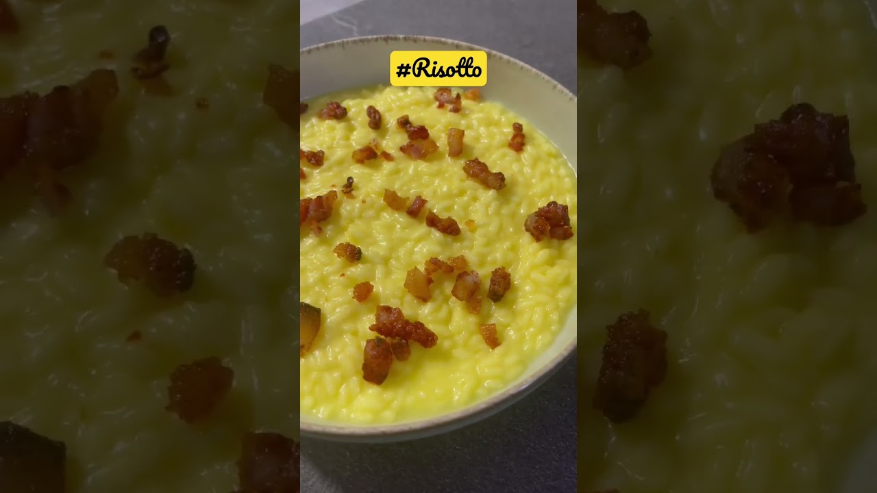 RISOTTO ALLO ZAFFERANO - #Making of #risotto #zafferano
