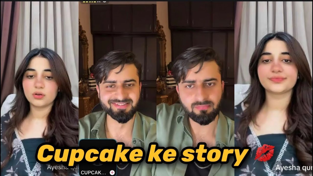 Haider Shah live With Ayesha Qureshi | Cupcake ke story 💋