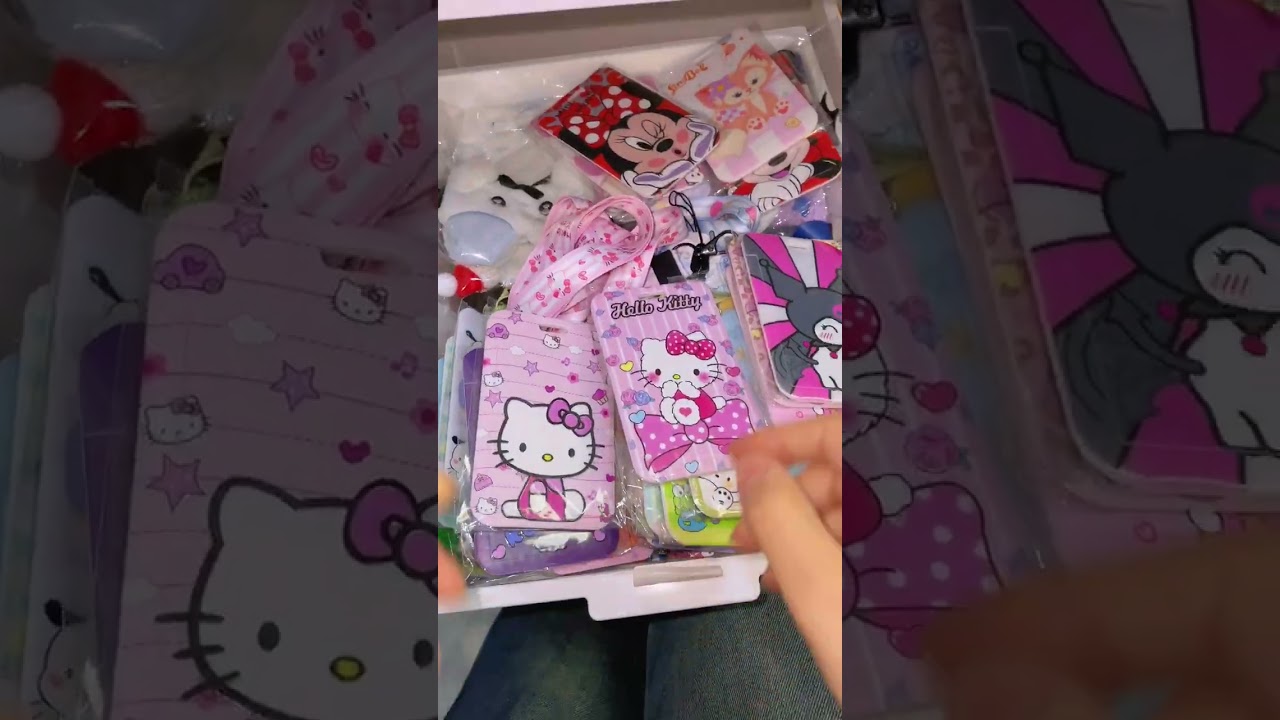 Pack a hello kitty and my melody order!!!🥰 #asmr #usa #shorts #mysteryscoop #luckyscoop #gift #cute 