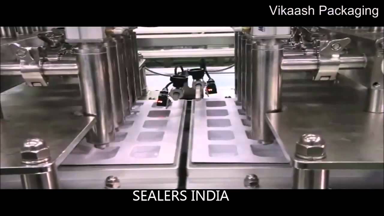 Automatic Blister packing machine for Jam, Honey, Ketchup etc - SEALERS INDIA - ph 09094036357