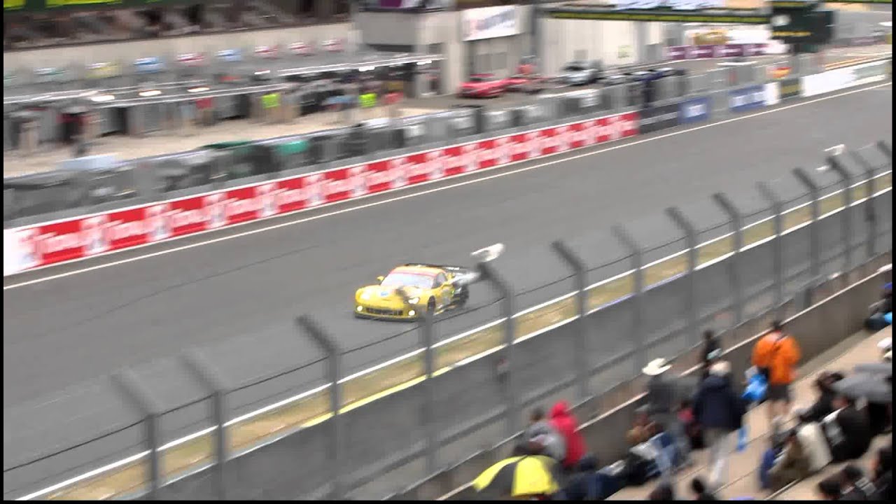 Corvette C6R GT2 Le Mans 2011 Awesome Sound 100 Years of Chevrolet