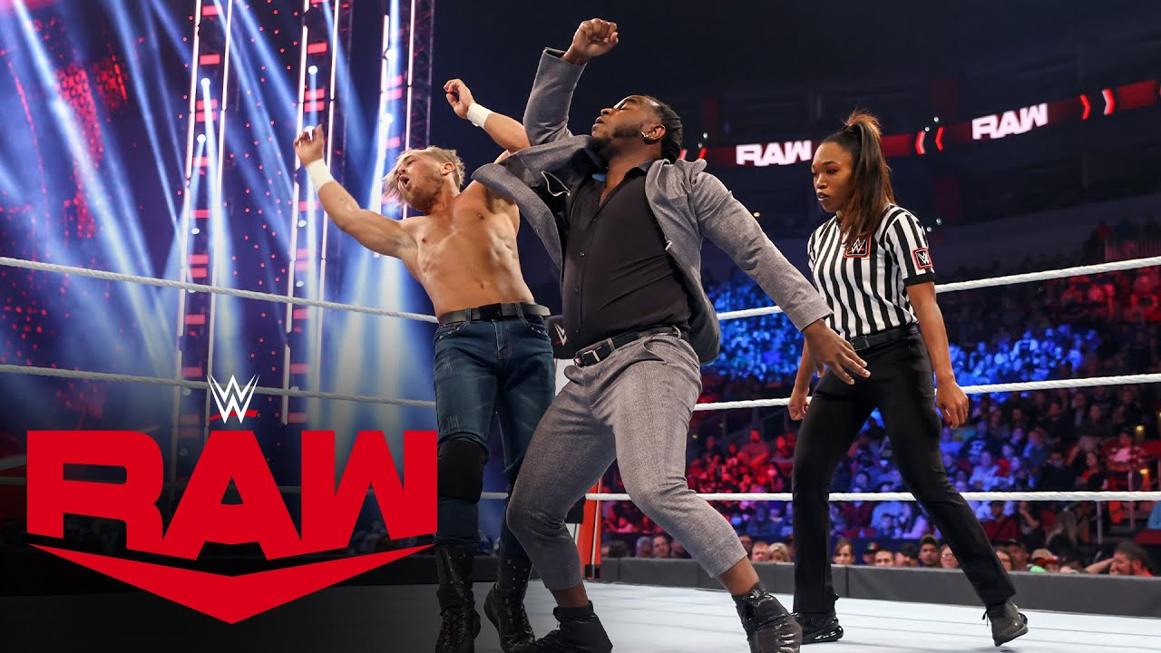 Реджи против Дрейка Маверика – матч за чемпионство 24/7: Raw, 8 ноября 2021 г.