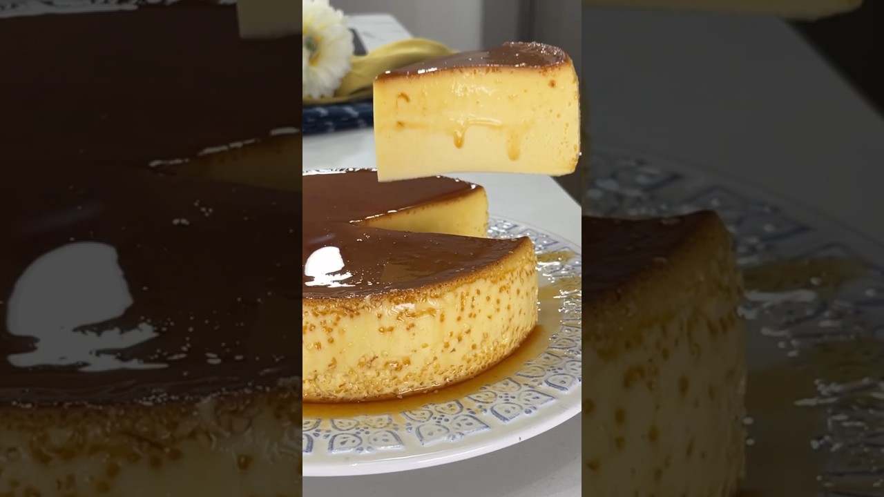 Flan de queso
