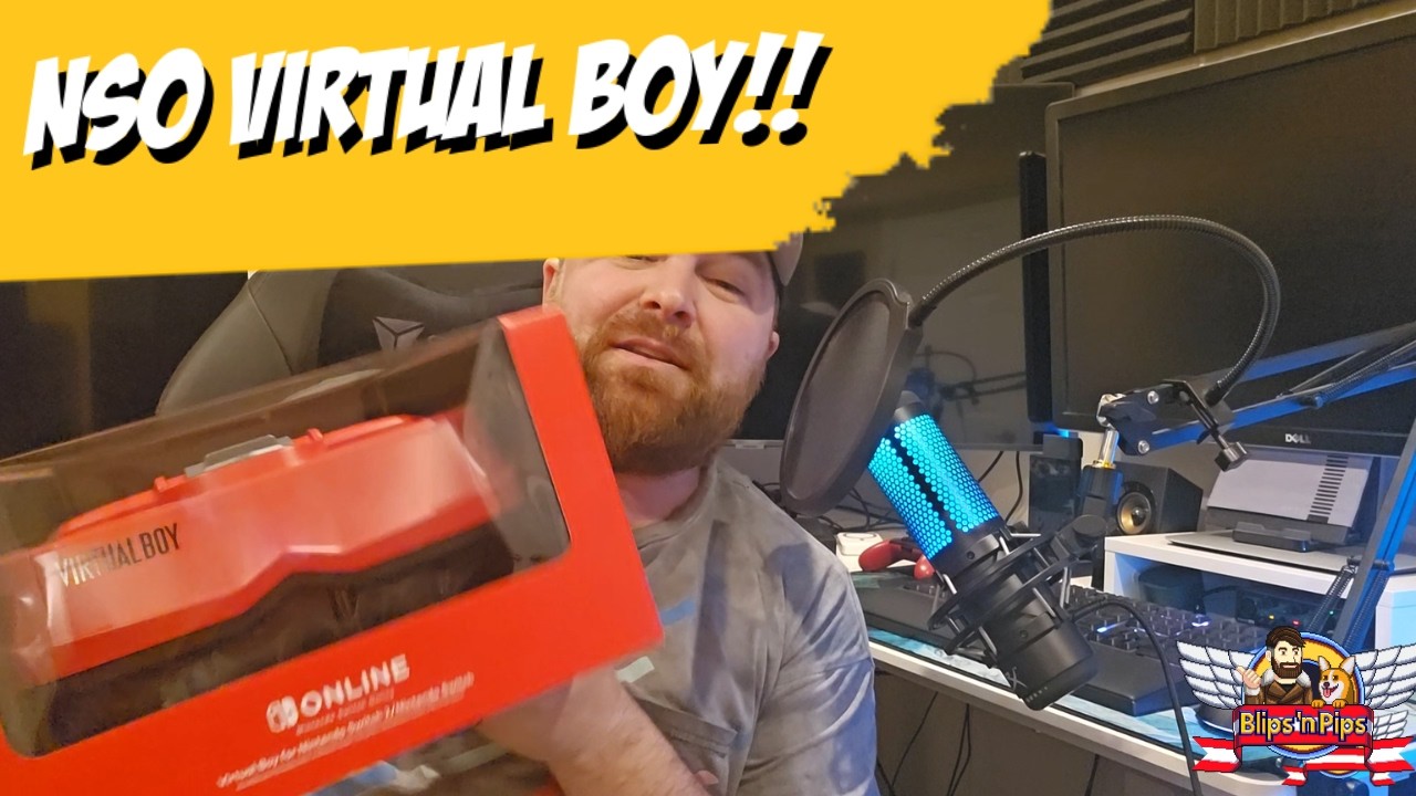 Nintendo Switch Online VIrtual Boy Accessory!