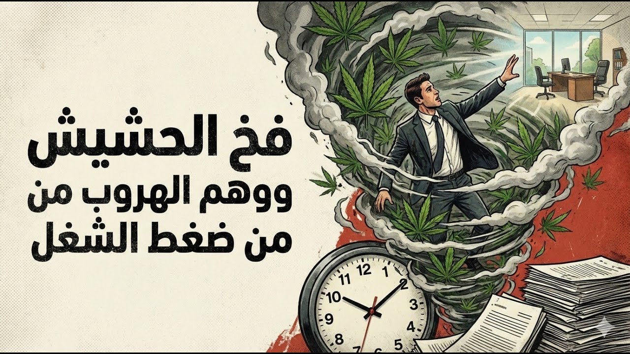 فخ الحشيش ووهم الهروب من ضغط الشغل