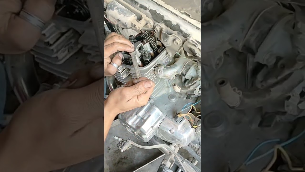 Honda cd 200 roadmaster Head came replacement #cd200 #roadmaster #thebikeshop #lahore