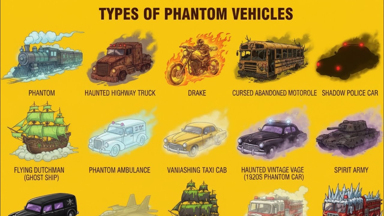 Haunted Cars, Ghost Ships & Phantom Trucks Explained