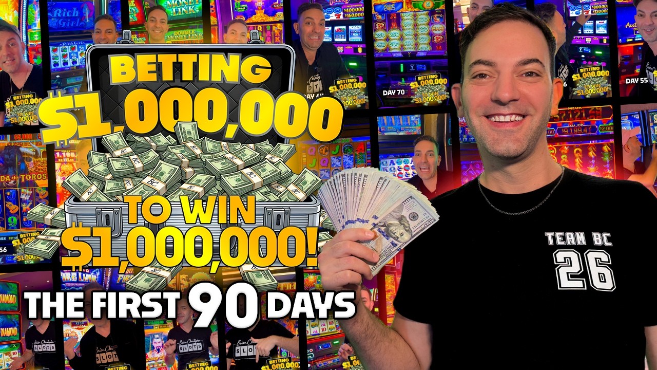 Betting $1 Million to win $1 Million: First 90 Days Compilation