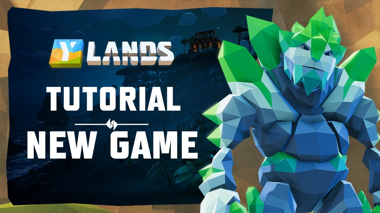 Ylands tutorial: Start a new game | How to reset progress