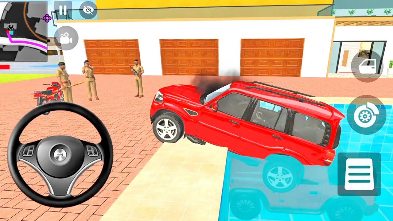 🚜💥🎮Franklin purchased a splendor, Bolero and Fortuner vehicles in game 🎮🎯🎇🙆 #gamingvideo 