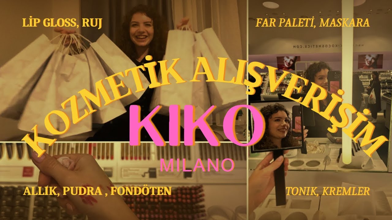 DEV KIKO KOZMETİK ALIŞVERİŞİM Favorilerim💄🛍️ Gloss, Fondöten, Ruj, Tonik, Unlimited Touch Serisi 💜 
