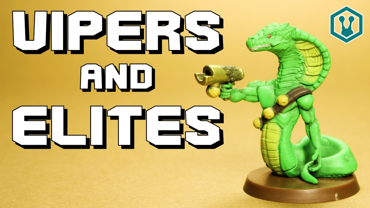 Elites of Ullar and Ranoc Vipers ~ Heroscape Common Army Expansion