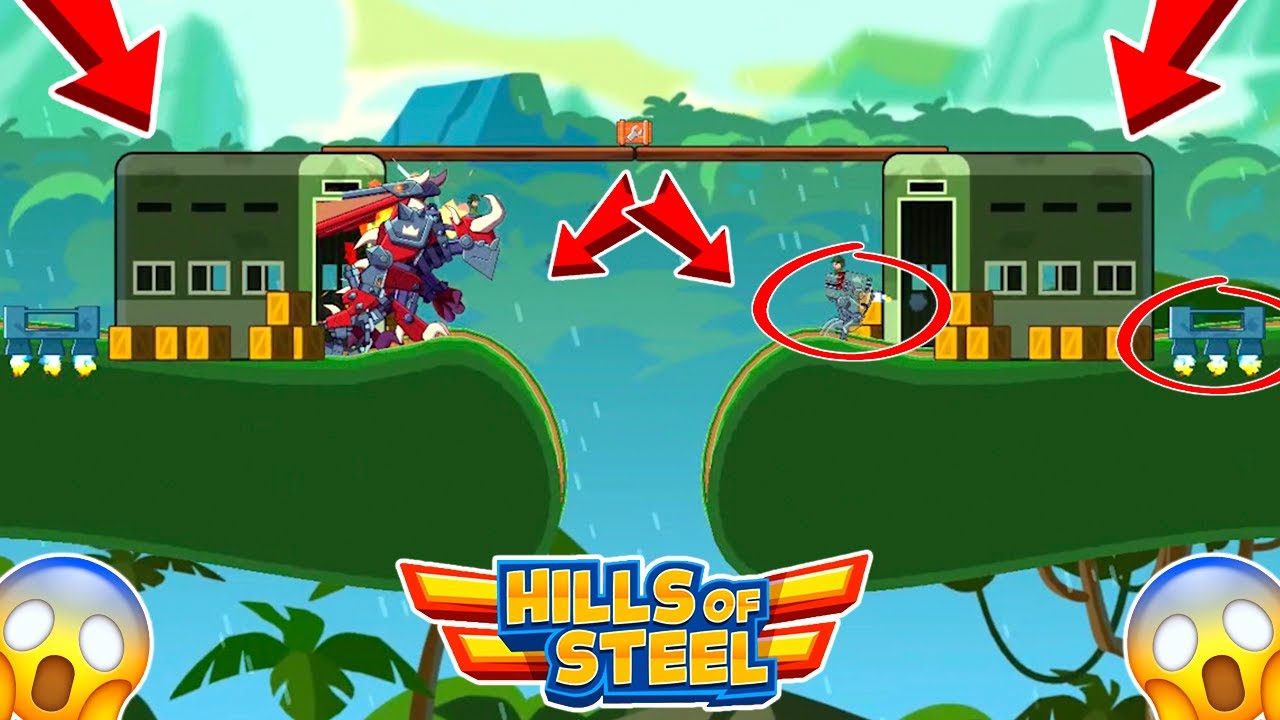 ОБНОВЛЕНИЕ! НОВЫЕ КАРТЫ и УРОВНИ в Боях 1 VS 1 в Hills of Steel