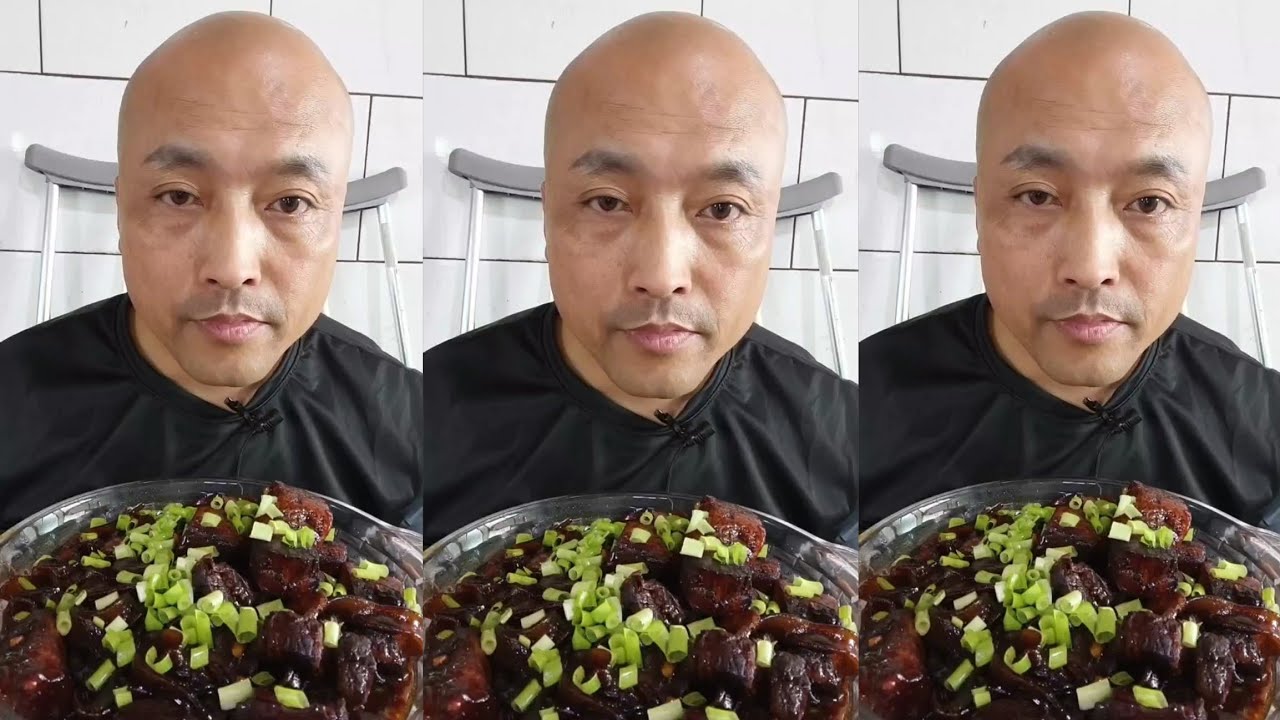 Yummy #44: Eat roll belly braised pork belly 😋😋 #mukbang #eatingshow #porkbelly #yummyshow