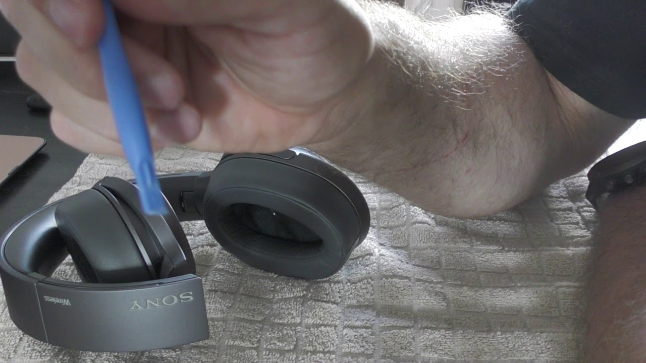 AHG WH-H900N h.ear On 2 and h.ear on MDR-100ABN ear pad installation