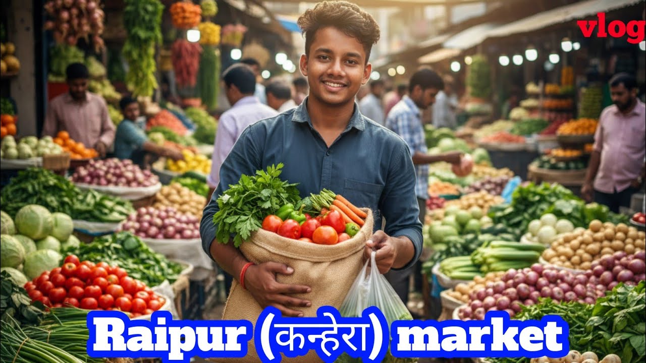 रायपुर (कन्हेरा) मार्केट // दोस्तों के साथ फुल मस्ती // जय ब्लॉगर बॉय // #vlogvideo #jayvloggerboy