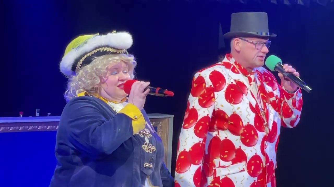 Er&ouml;ffnungslied  - LCV Blaue Funker 2024 mit Peter Hauer und Samira Sch&ouml;nborn
