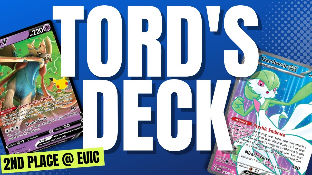 Финалист Торда Реклева, занявший второе место в EUIC DECK! | Gardevoir ex