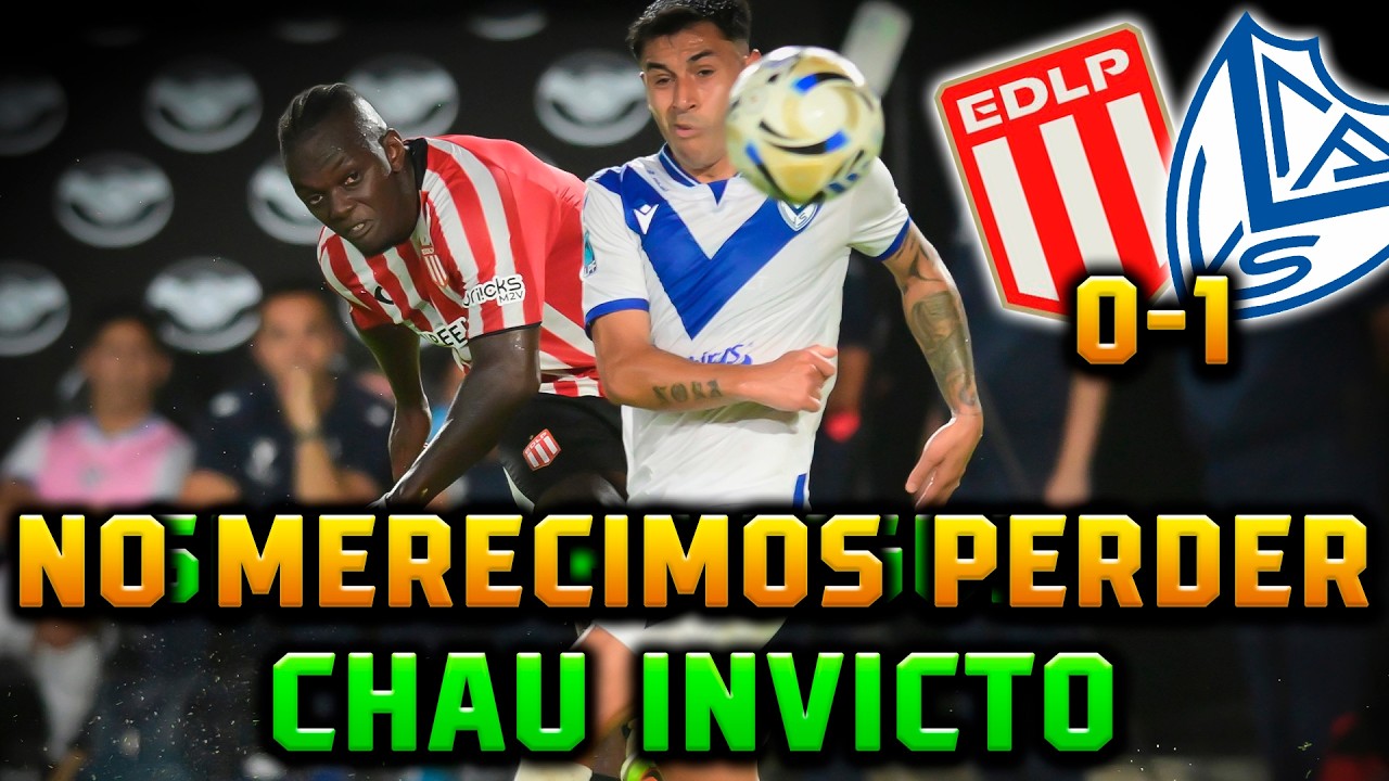 #Estudiantes PERDIÓ CON VELEZ / ANALISIS, CRITICA + SENSACIONES