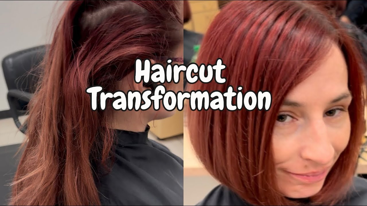 Inverted Bob Haircut Tutorial 🥰🥰