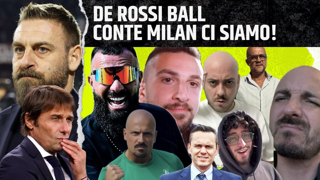 DE ROSSI BALL! CONTE SEMPRE PIU VICINO! CONTROCALCIO! (assurdo)