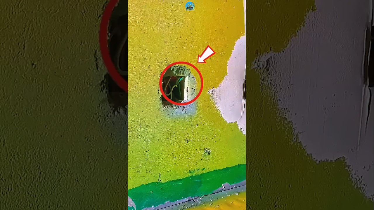 Satisfying Wall Repair Process | Putty Knife Wall Patch Fix