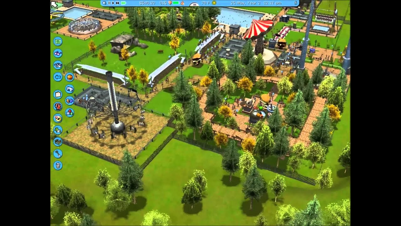 Rollercoaster Tycoon 3, Career Mode, Scenario 1; Vanilla Hills