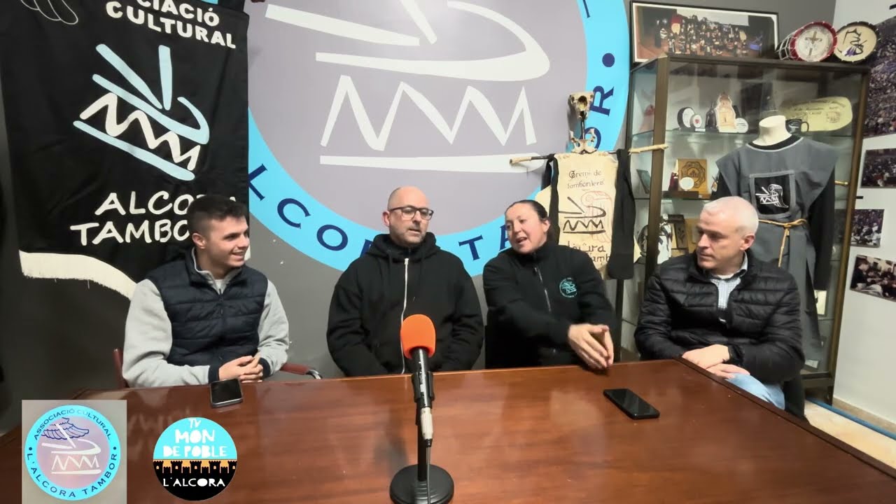 Entrevista a la Aso. Cult. L'Alcora Tambor. Jª Nacionales Tambor y Bombo. La Puebla de Hijar 2026.
