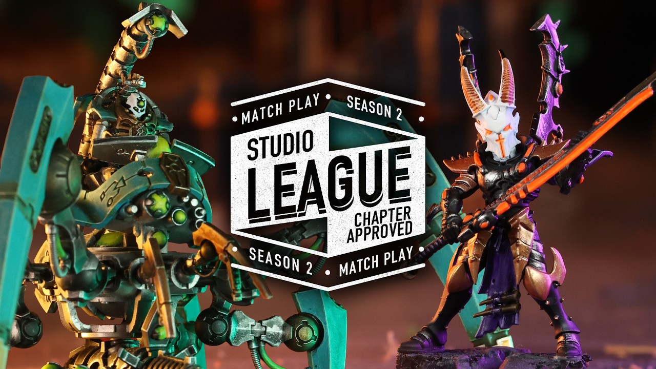 Necrons vs Drukhari | Studio League Season 2 - Game 16
