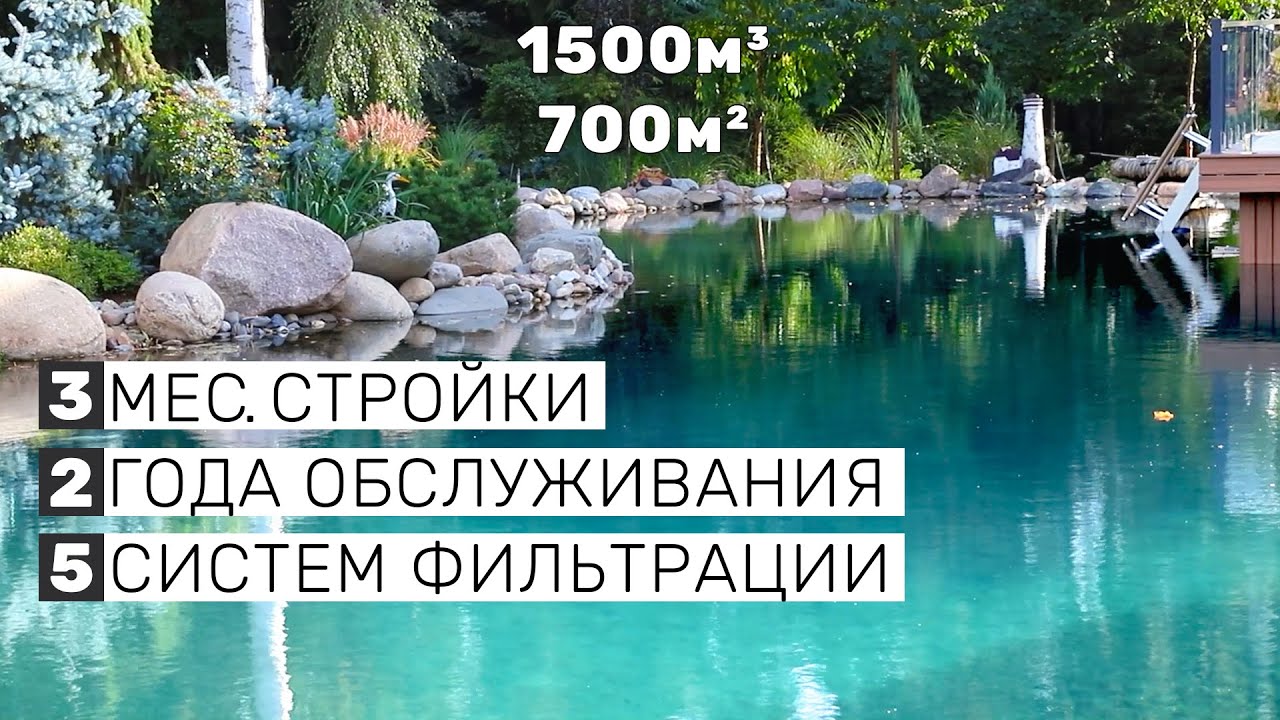 ЭТО ПРУД ЗА 40 000 000 ₽. Как построить оазис на участке? 100+ карпов Кои, идеальная вода