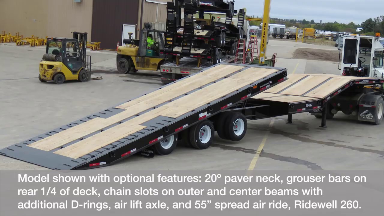 Operation of a Rigid Gooseneck TIlt - Felling