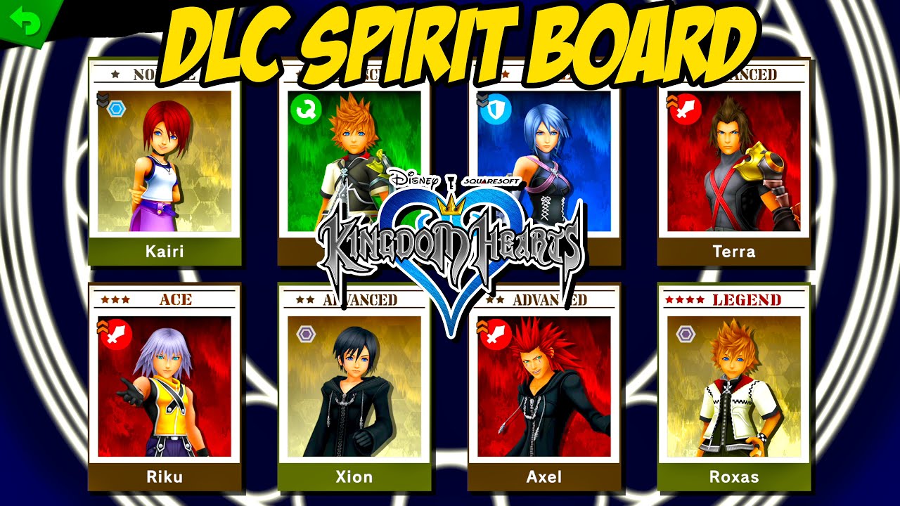 All KINGDOM HEARTS DLC Spirit Board Battles with SORA | Super Smash Bros. Ultimate