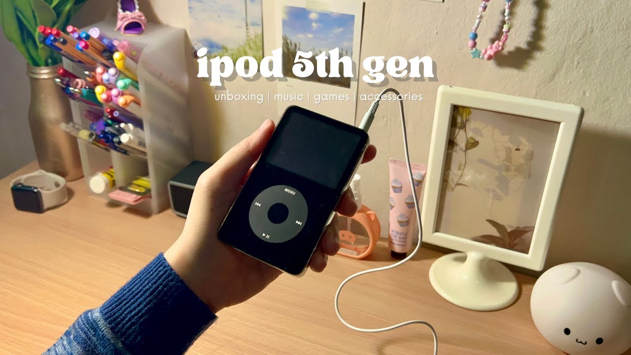 unboxing the iPod 5th Gen in 2022 🖤