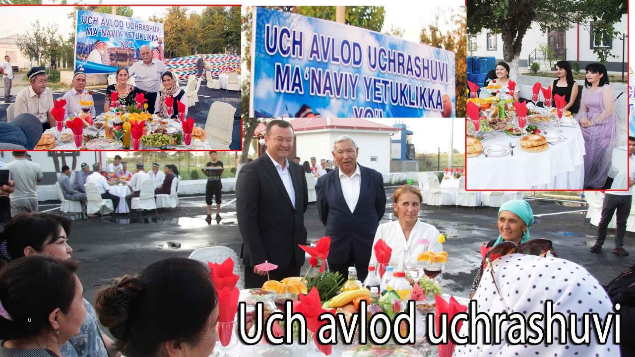 Zafarobod tumani.Uch avlod uchrasuvi tadbiri 2021.