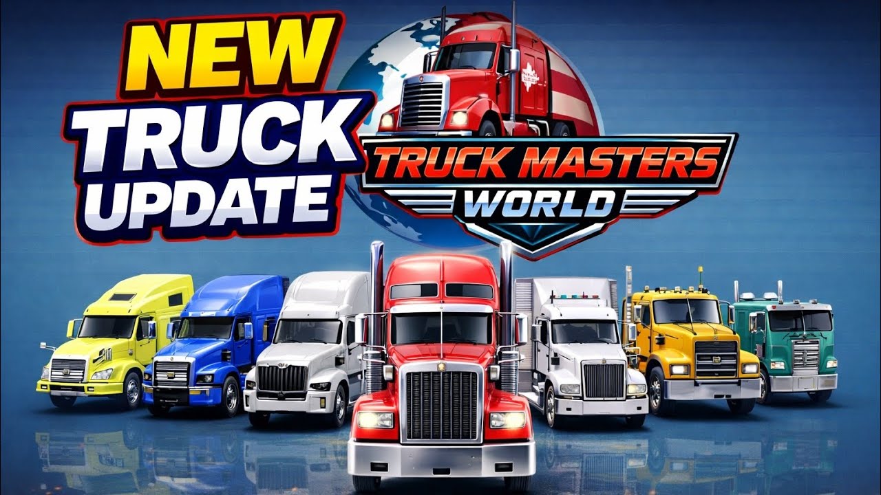 Truck Masters World New Truck Update | Realistic USA Highway Heavy Cargo Gameplay 4K