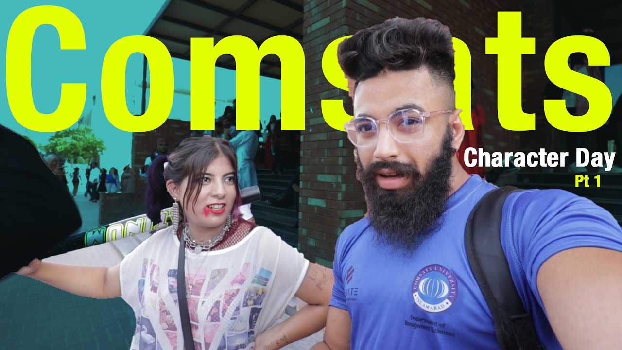 Character's day Comsat's University Islamabad Pt:1