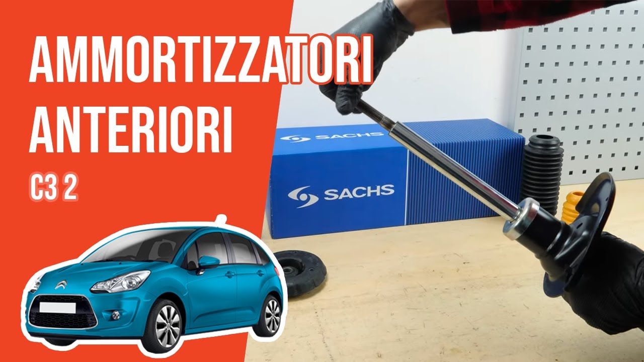 Sostituzione ammortizzatori anteriori Citroën C3 2 ➿