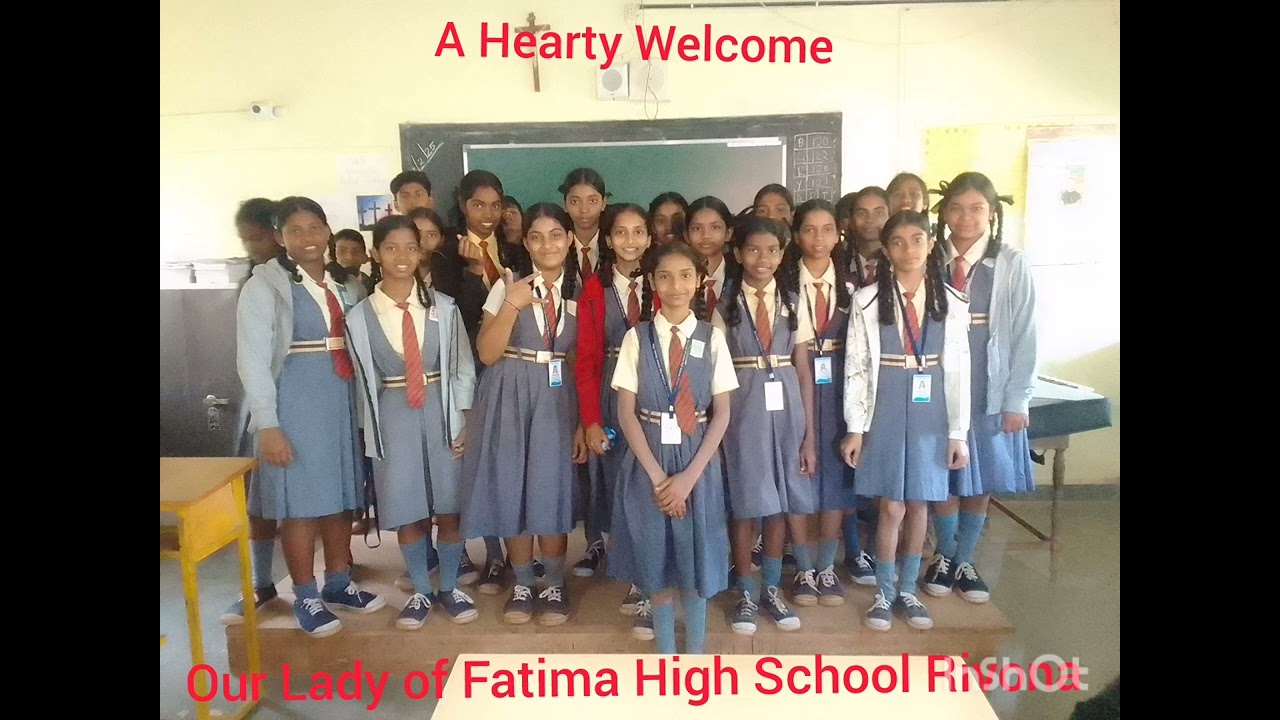 A Hearty Welcome, Our Lady of Fatima High School, Welcome Song