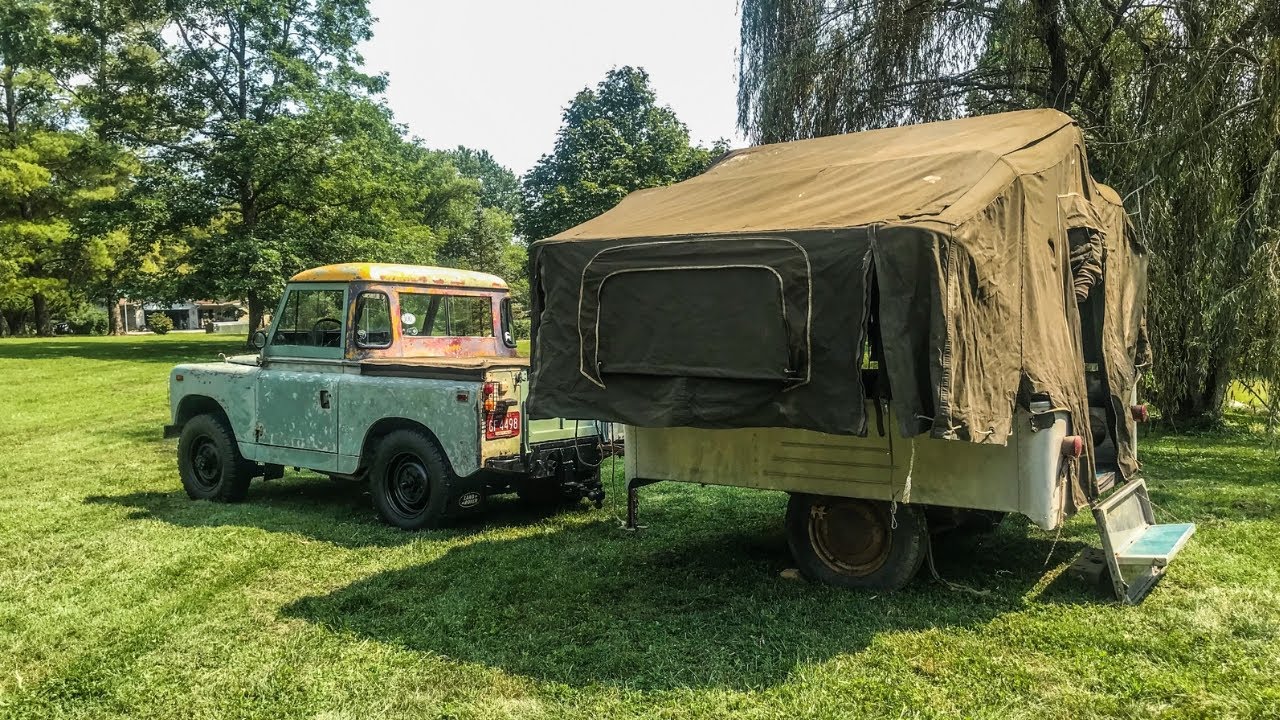 1948 A.J. Higgins tent Trailer, worth saving?
