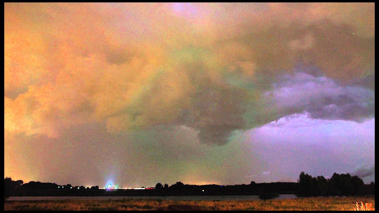 Zware onweersbuien/supercells op 30 en 31 augustus 2015