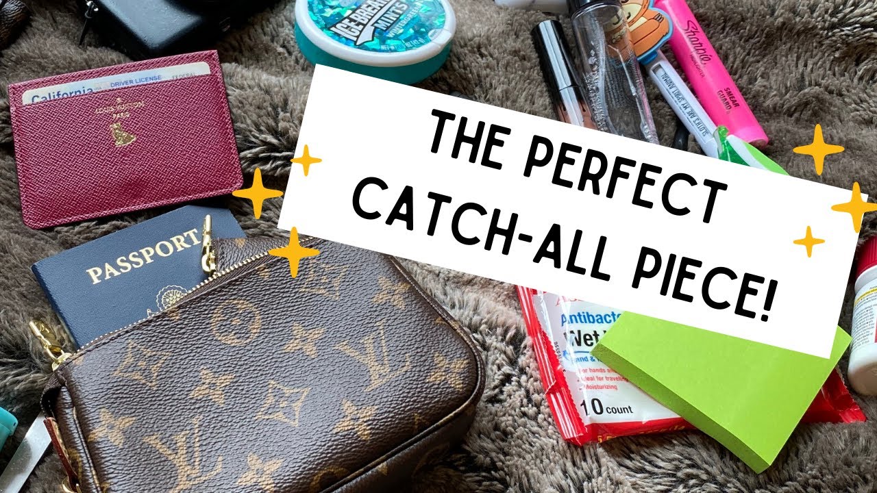 LOUIS VUITTON MINI POCHETTE ACCESSOIRES | What fits inside?