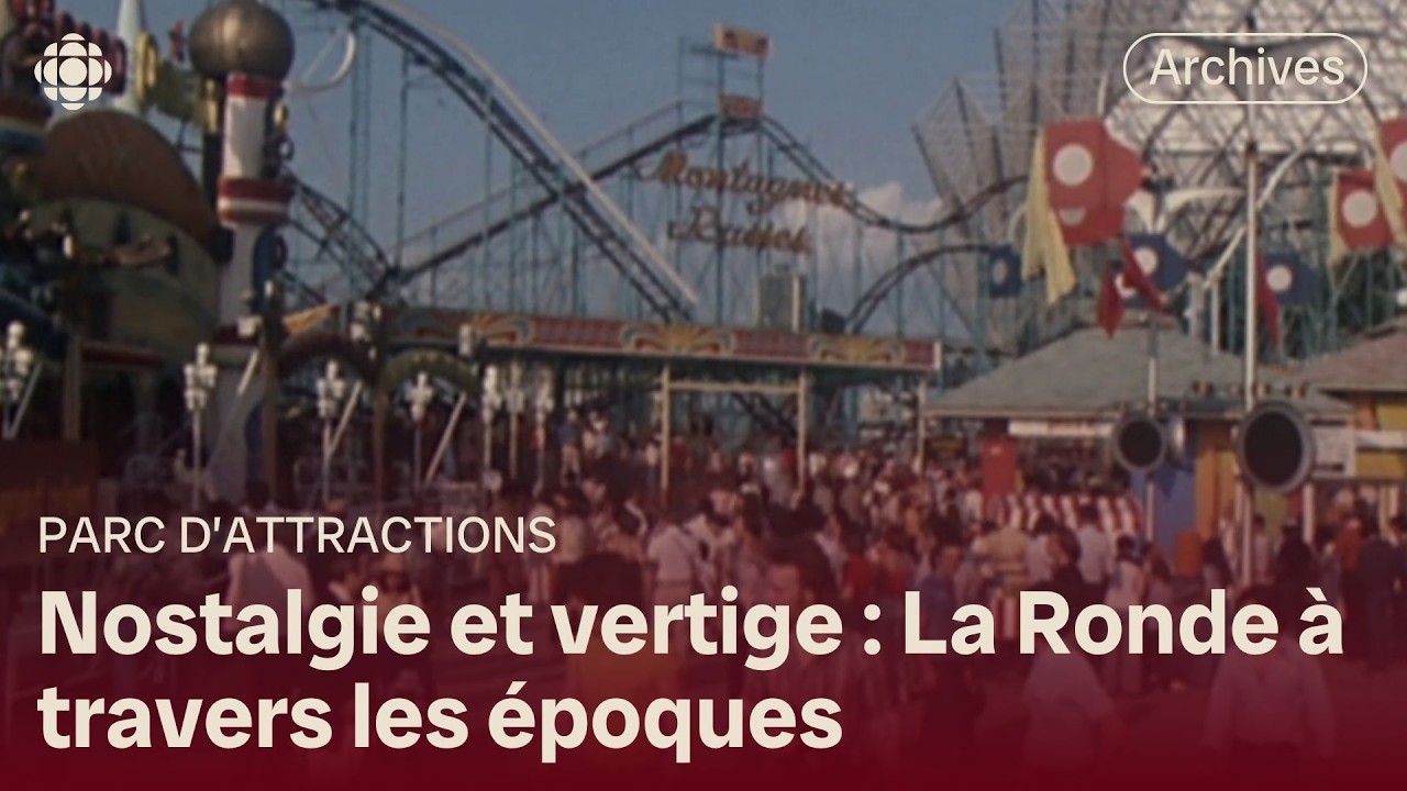 Retour en archives: les manèges de La Ronde à Montréal