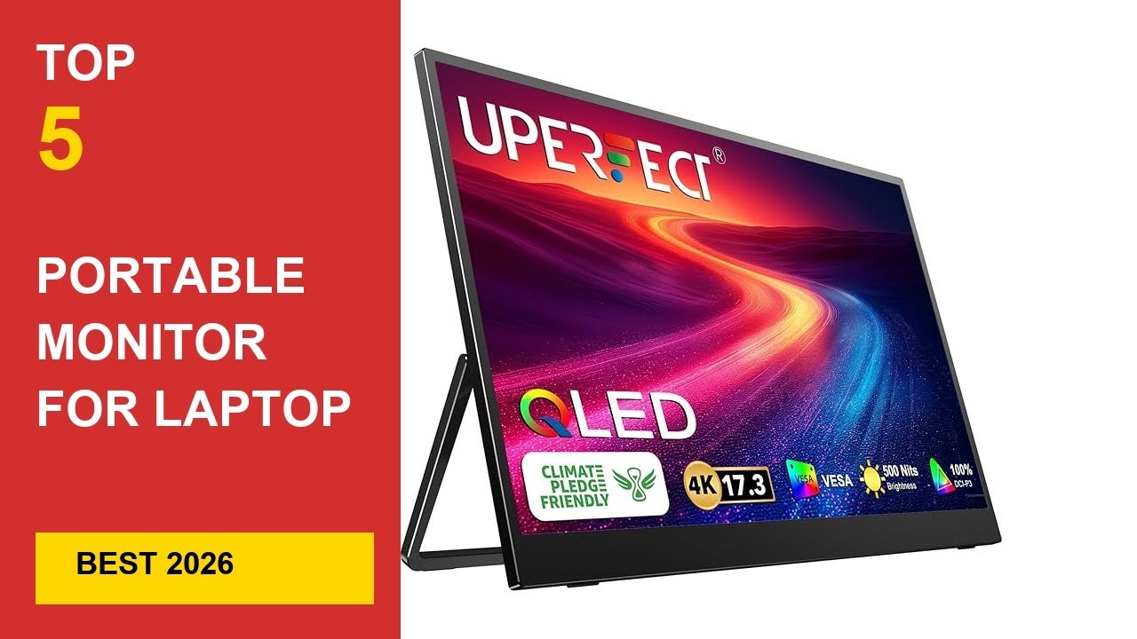 Best Portable Monitor For Laptop 17.3 Inch in 2026 - Expert Reviews in 2026