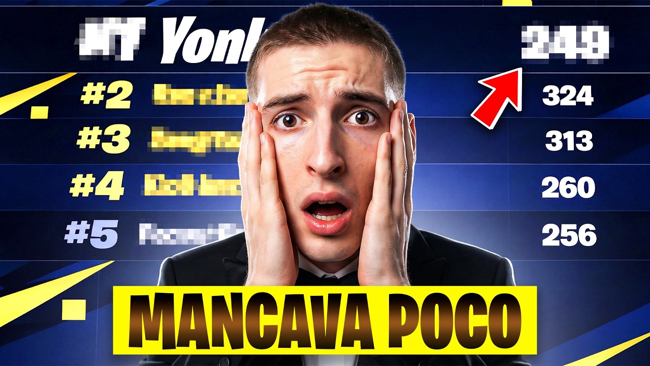 CI STAVAMO PER QUALIFICARE AL TORNEO DA 2.500.000$ MA... IMPAZZISCO