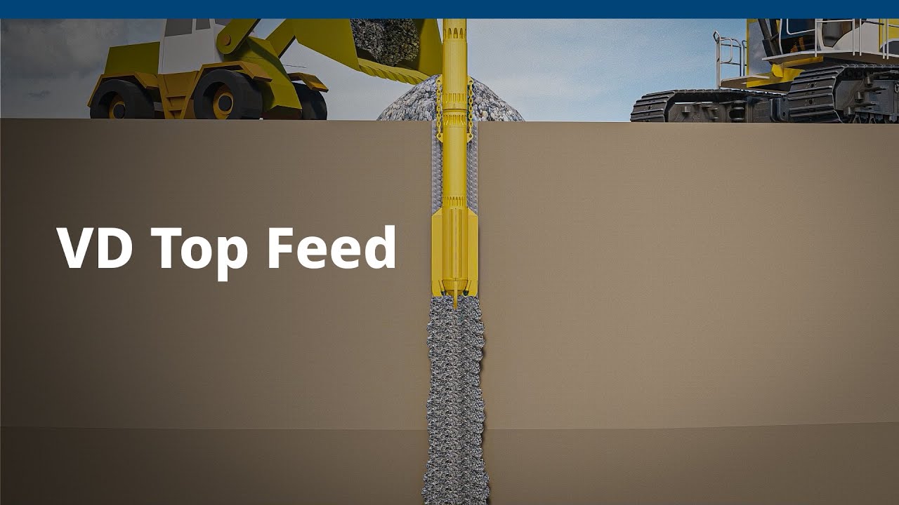 BAUER Maschinen GmbH – Soil Improvement using Vibro Displacement (VD) Top Feed